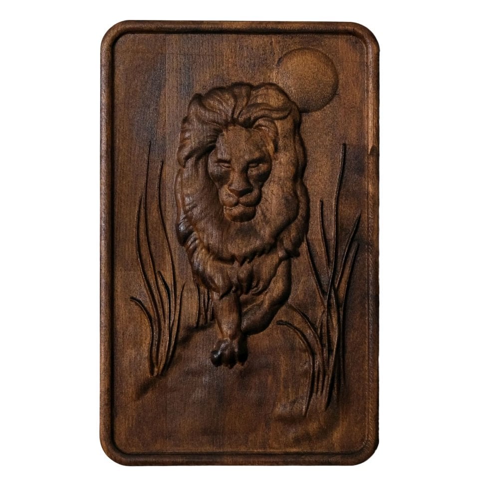 Aslan Burcu Duvar Dekoru – Astroloji Duvar Tablosu
