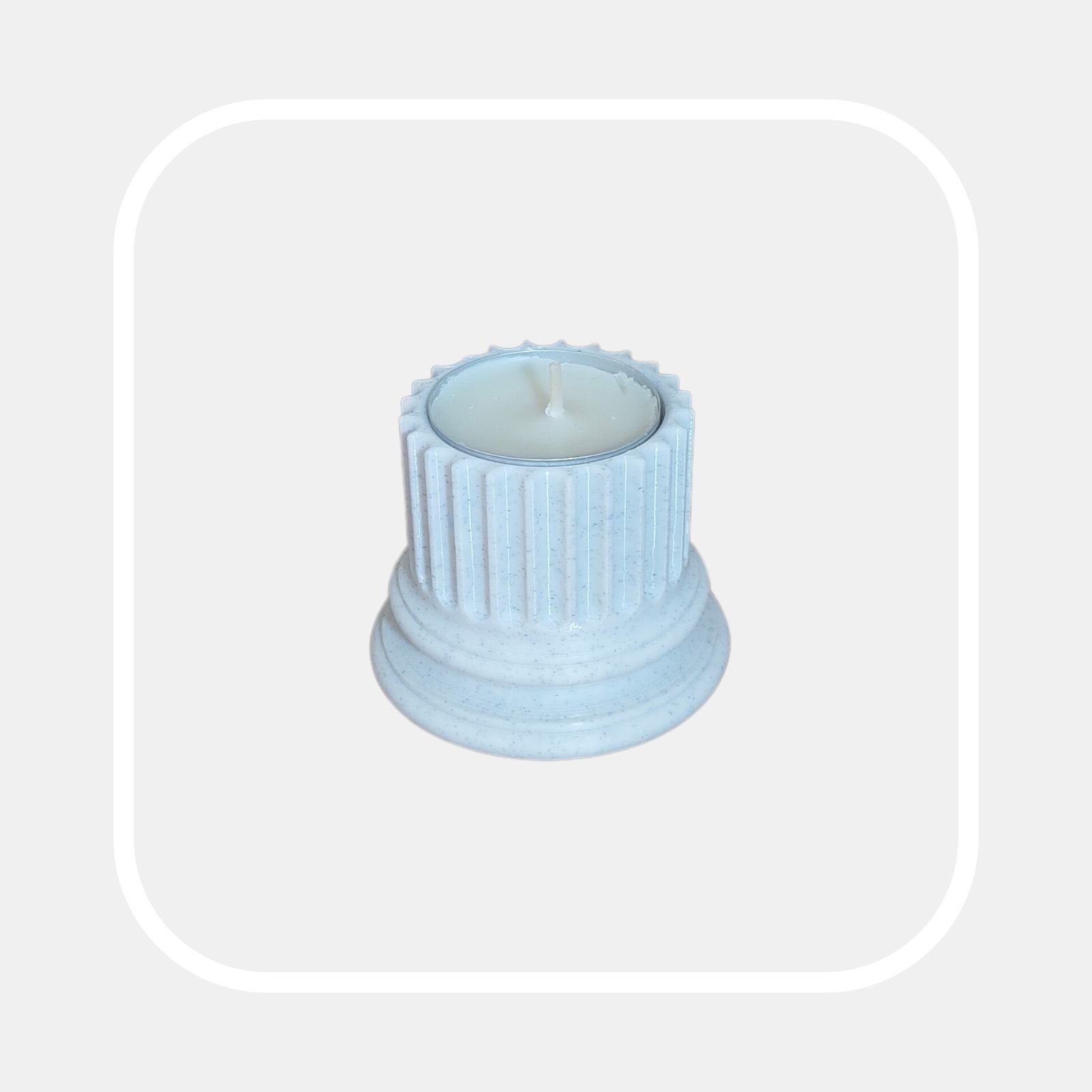 Üreet Tealight - Antik Sütün Mumluk